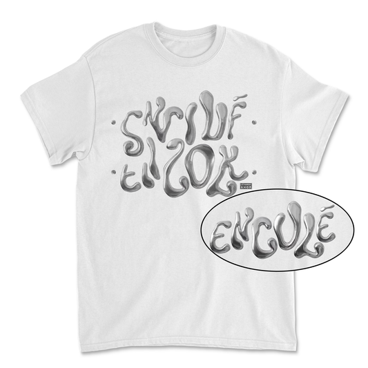 T-shirt premium - Message secret texturé ENCULÉ
