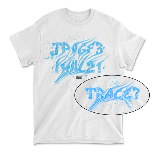 T-shirt premium - Message secret texturé TRACE ?