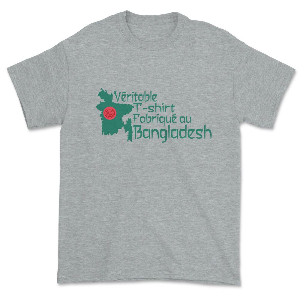 T-shirt premium - Fabriqué au Bangladesh
