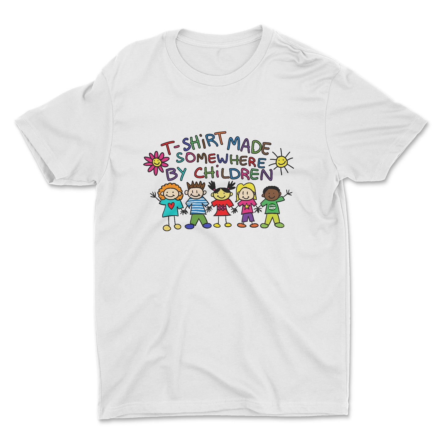 Premium t-shirt - Made somewhere by children