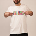 T-shirt premium - Message secret SEND NUDE Multicolor