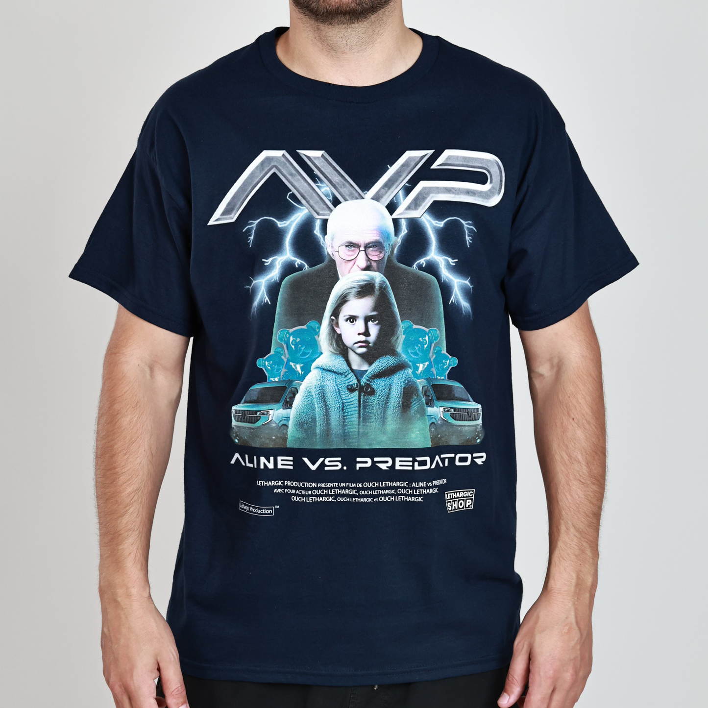 T-shirt premium - Aline vs Predator (impression avant)