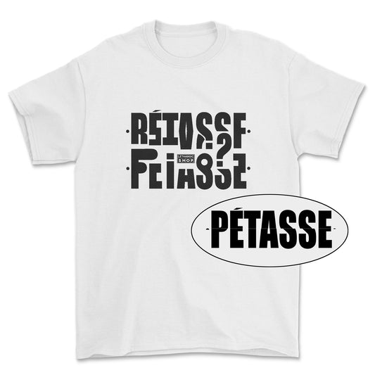 T-shirt premium - Message secret PÉTASSE