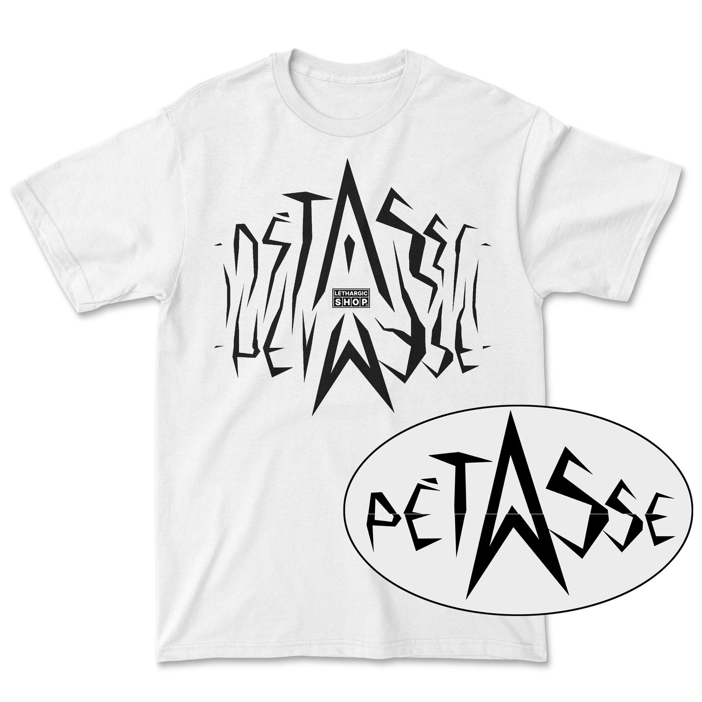 T-shirt premium - Message secret stylisé PÉTASSE