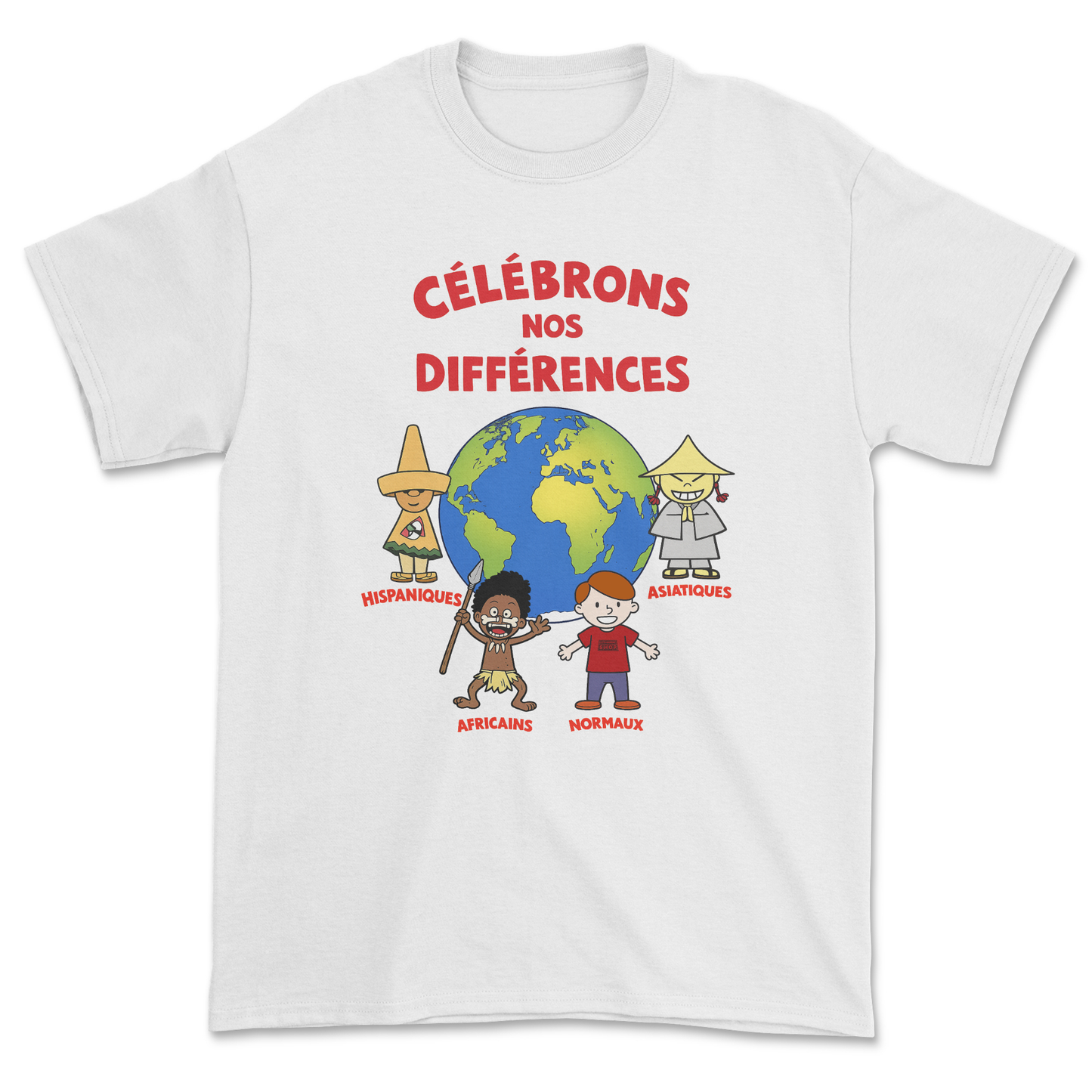 T-shirt - Célébrons nos différences