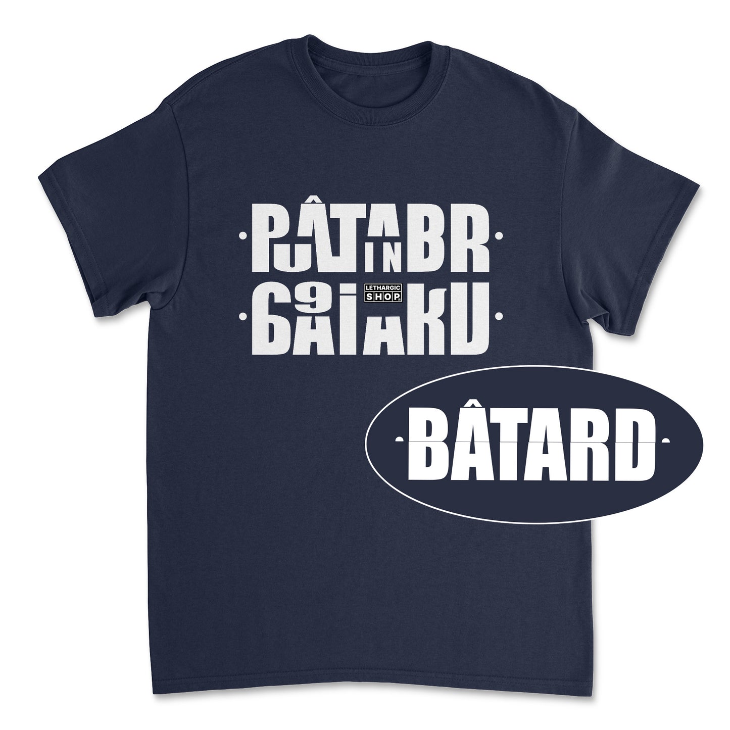 T-shirt premium - Message secret BÂTARD