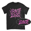 T-shirt premium - Message secret texturé LOSER